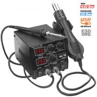 Паяльная станция с цифровым управлением МЕГЕОН 00686 купить по низкой цене | МАКСПРОФИТ