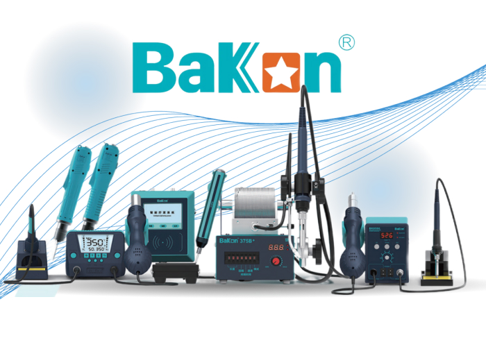 Поступление в продажу новых паяльных станций BAKON: профессиональные решения для пайки Поступление в продажу новых паяльных станций BAKON: профессиональные решения для пайки