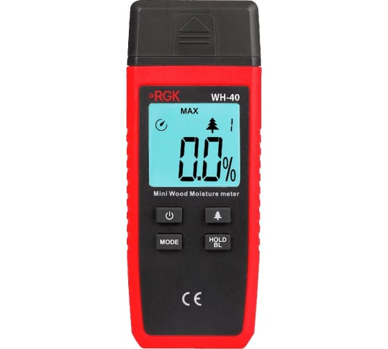 Измеритель влажности древесины RGK WH-40 купить по низкой цене | МАКСПРОФИТ