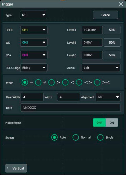 Программная опция запуска и декодирования сигналов шины последовательной передачи данных стандарта I2S купить по низкой цене | МАКСПРОФИТ