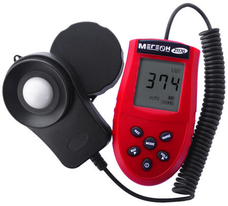 Измеритель освещенности с функцией записи МЕГЕОН 21170 купить по низкой цене | МАКСПРОФИТ