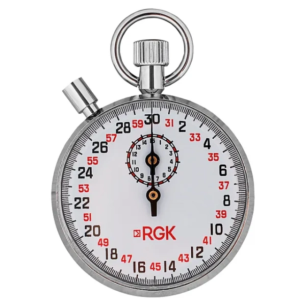 Секундомер механический RGK SWM-1B3 с поверкой купить по низкой цене | МАКСПРОФИТ