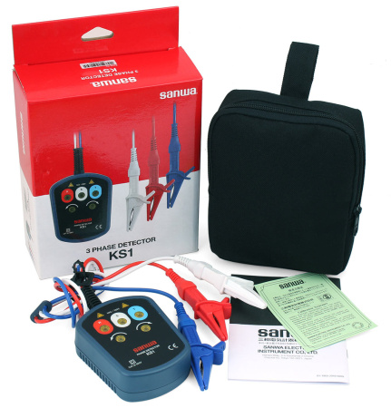 Индикатор чередования фаз Sanwa KS1 купить по низкой цене | МАКСПРОФИТ