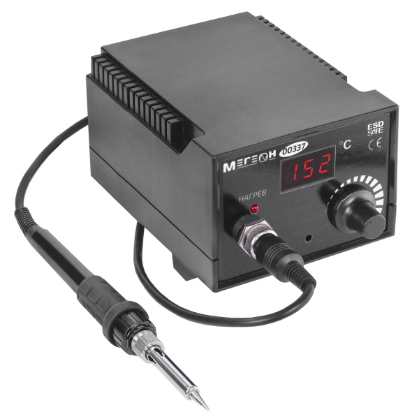 Паяльная станция МЕГЕОН 00337 купить по низкой цене | МАКСПРОФИТ