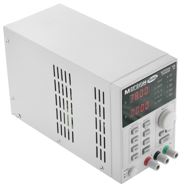 Одноканальный программируемый линейный источник питания МЕГЕОН 36305 купить по низкой цене | МАКСПРОФИТ