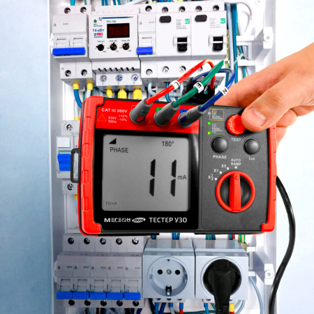 Тестер УЗО МЕГЕОН 28006 купить по низкой цене | МАКСПРОФИТ
